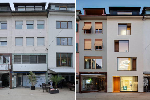 Haus der Zukunft vorher nachher