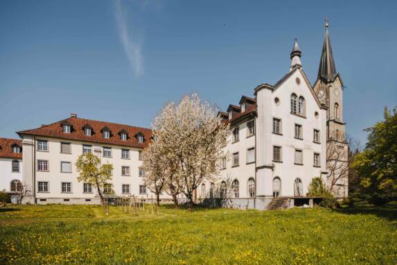 Außenansicht Klosteranlage Mehrerau