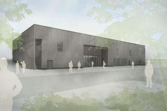 Visualisierung Sporthalle Kaserne Foch | Donaueschingen