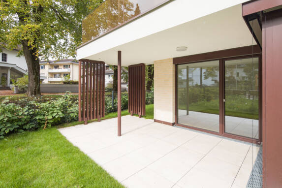 Wohnanlage Am Emsbach II, Hohenems - Südwestterrasse Top B2