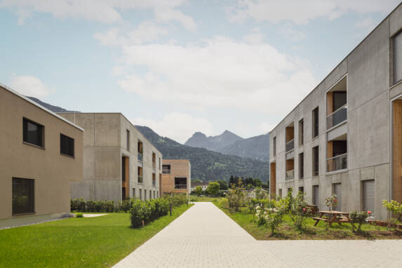 i+R Wohnbau WA D'Sidlig Nenzing Referenzfotografie 2024