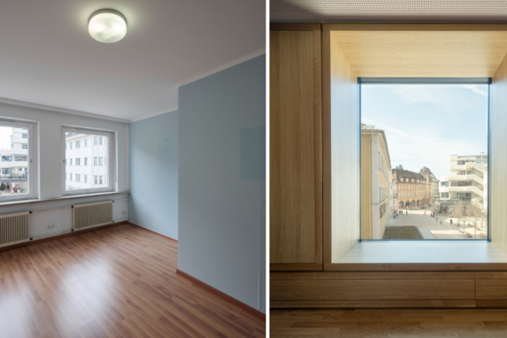 Haus der Zukunft Vorher-nachher Ausblick