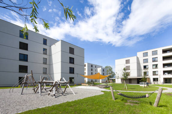 i+R Wohnbau WA Waldmüllerpark Dornbirn Referenzfotografie 2023
