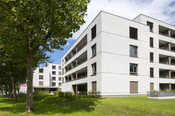 i+R Wohnbau WA Waldmüllerpark Dornbirn Referenzfotografie 2023_2