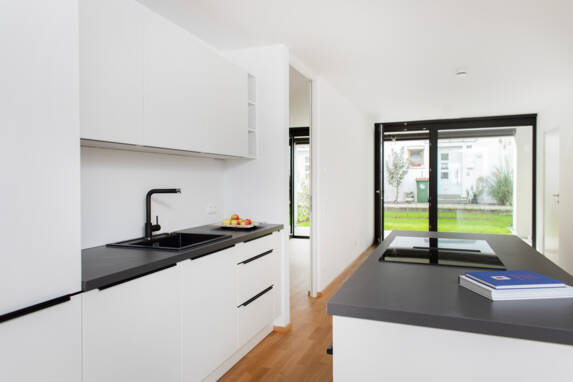 i+R Wohnbau WA Steinackerstraße Lustenau Haus B EG Referenzfotografie 2022