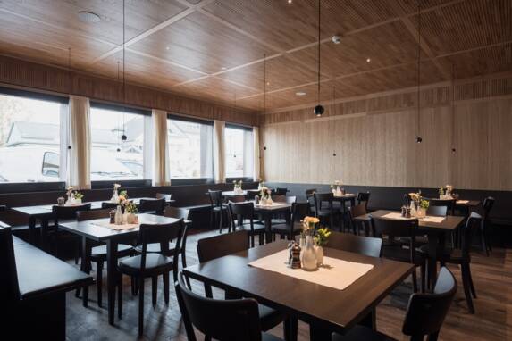 Gaststube im Gasthaus und Hotel Johann in Lauterach