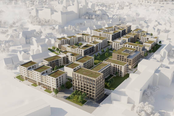 Martinshöfe, Weingarten | Modell 