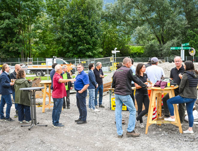 i+R Spatenstich Maschinenring Oberland