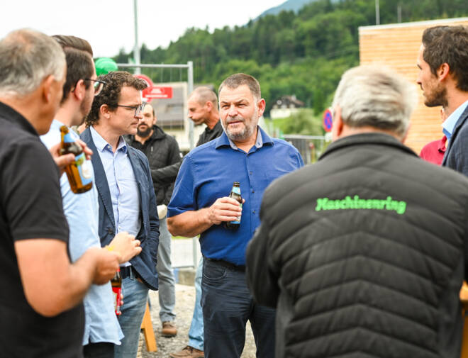 i+R Spatenstich Maschinenring Oberland