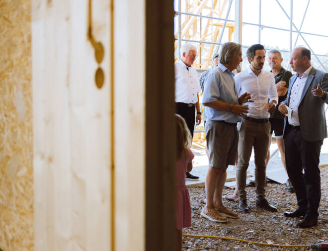 Kinderhaus Nesselwangen-Au Richtfest 2025