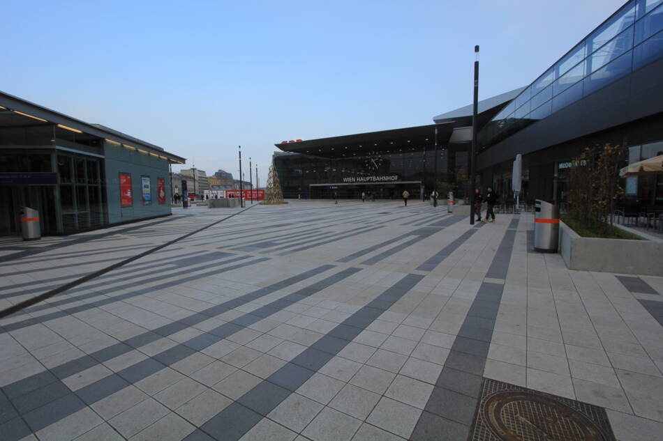 Platzgestaltung Hauptbahnhof I Wien (A)